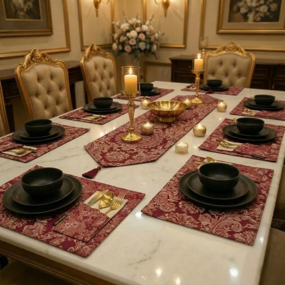 Imperial Wine Table Runner Set